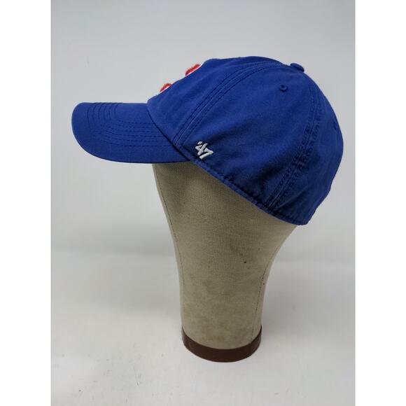 47 Brand MLB Chicago Cubs Fitted Hat Size M Blue Embroidered Logo - Picture 4 of 11